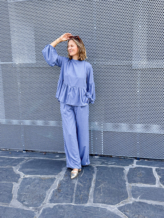 BLOUSE BLUE