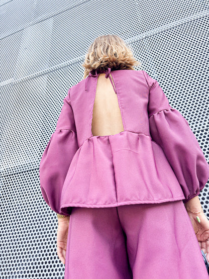 BLOUSE PURPLE