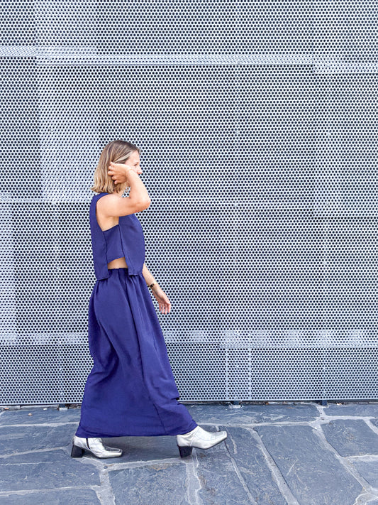 SKIRT DARK BLUE